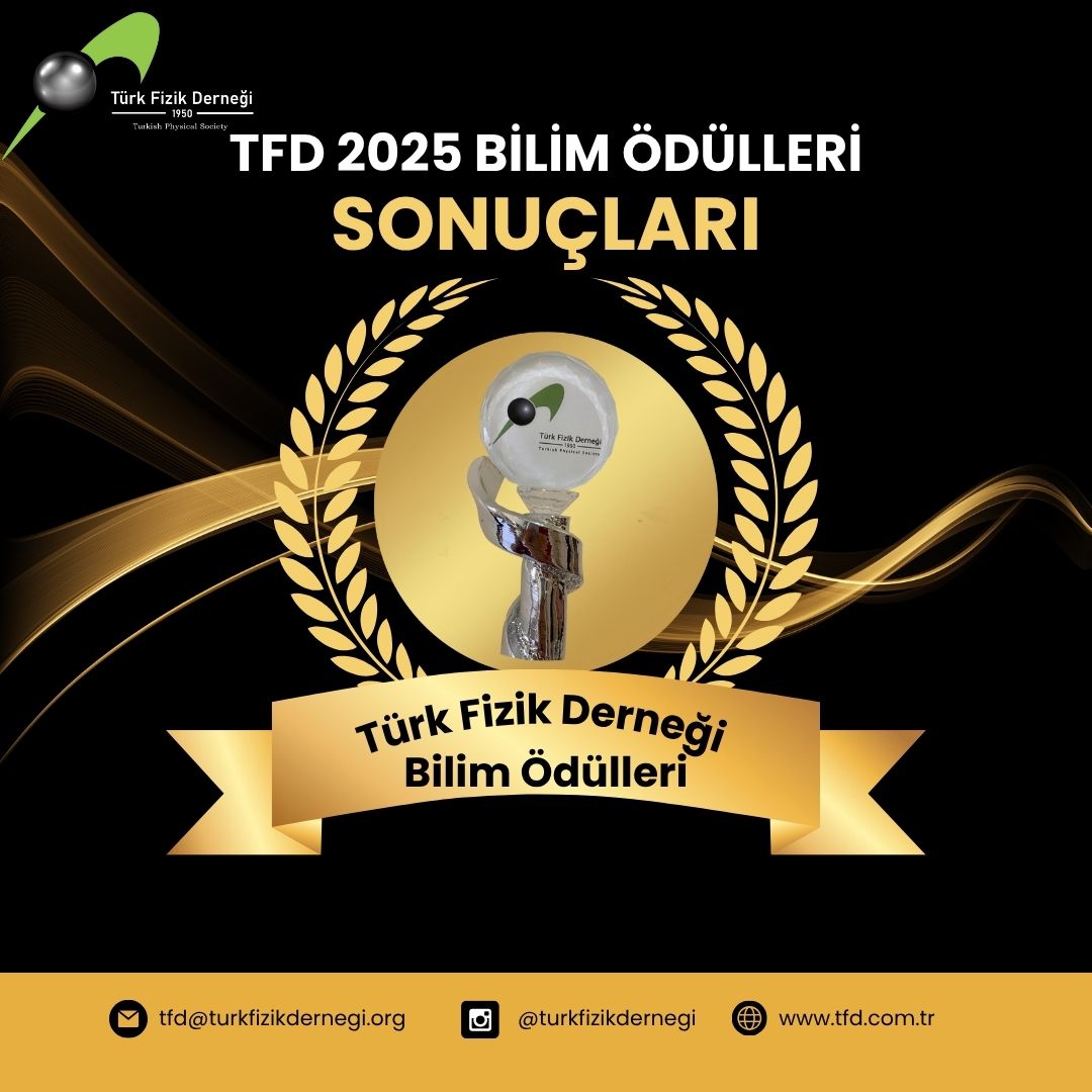 TFD 2025 BİLİM ÖDÜLLERİ
